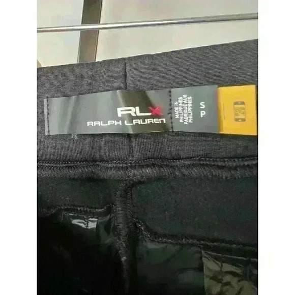RLX Ralph Lauren Women's Golf Hybrid Tech Pants NWT Size S Black - Picture 5 of 8
